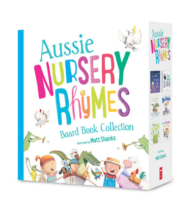 Aussie Nursery Rhymes 6-board Book Collection